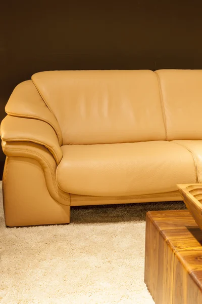 Ny soffa — Stockfoto
