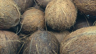 Hindistan cevizlerinin doku arkaplanı