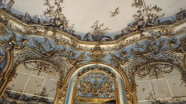 Mnichov Bavorsko Německo Srpna 2018 Interiéry Loveckých Chat Nymphenburg Palace — Stock fotografie