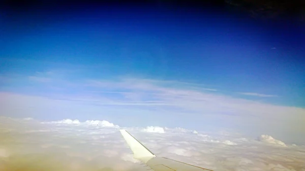 München Bayern Deutschland September 2018 Blick Auf Wolken Und Erde — Stockfoto