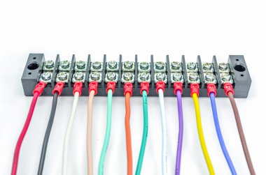 Tel bağlayıcı terminal.