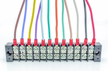 Tel bağlayıcı terminal.