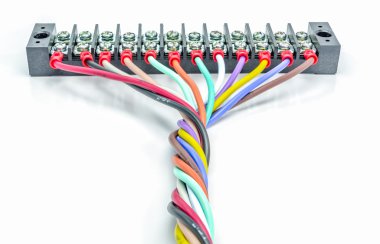 Tel bağlayıcı terminal.