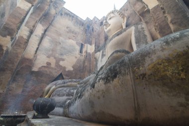 Sukhothai Tarihi Parkı 'ndaki Wat Si Chum Tapınağı, Sukhothai Eyaleti, Tayland