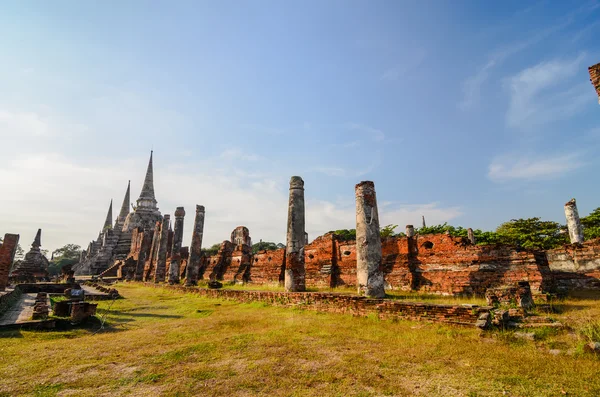 Templo de Ayuthaya, Tailandia , — Foto de Stock