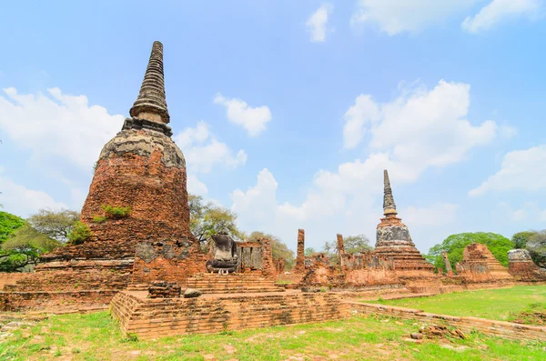 Ayutthaya historisch park, Thailand — Stockfoto