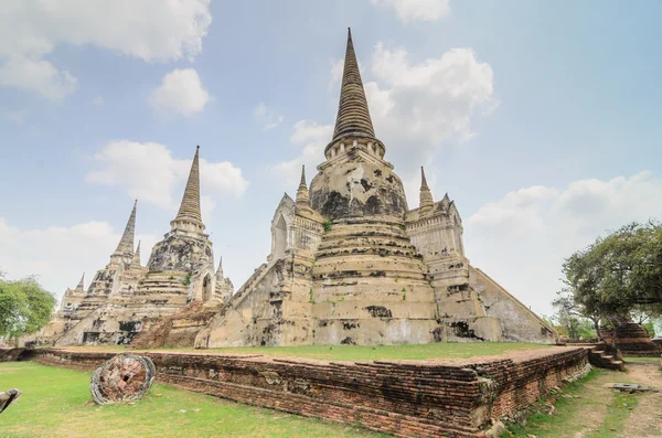 Ayutthaya historisch park, Thailand — Stockfoto