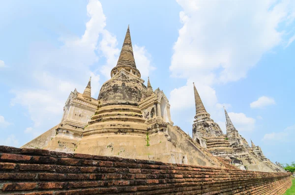 Ayutthaya historisch park, Thailand — Stockfoto