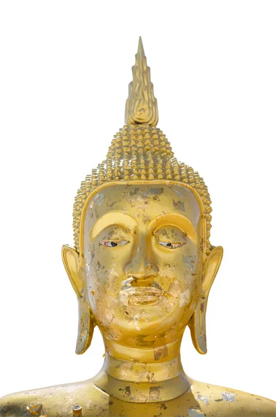Статуї Будди на білому тлі . — стокове фото