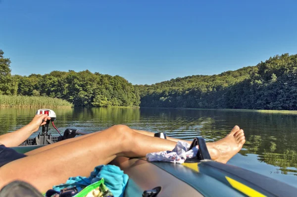 Ein Wochenende am See — Stockfoto