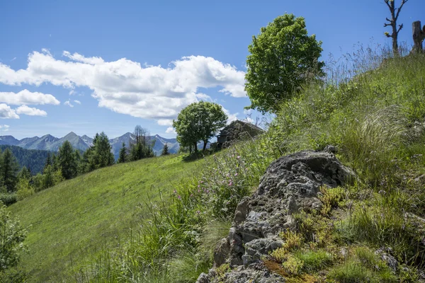 Alpes paisagem, Itália . — Fotografia de Stock