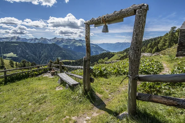 Panorama alpino, Italia . — Foto Stock