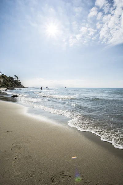 San Remo beach — Stock Photo, Image