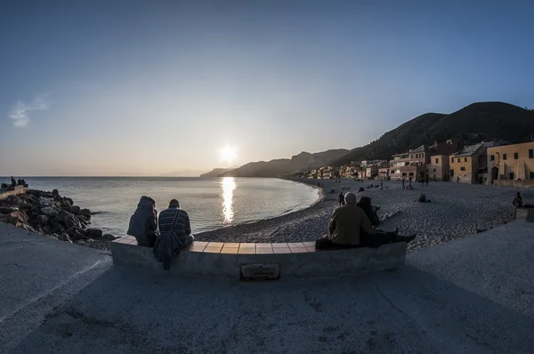 Varigotti, günbatımı