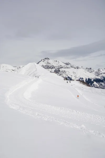 Piani di Bobbio, winter. — Stock Photo, Image