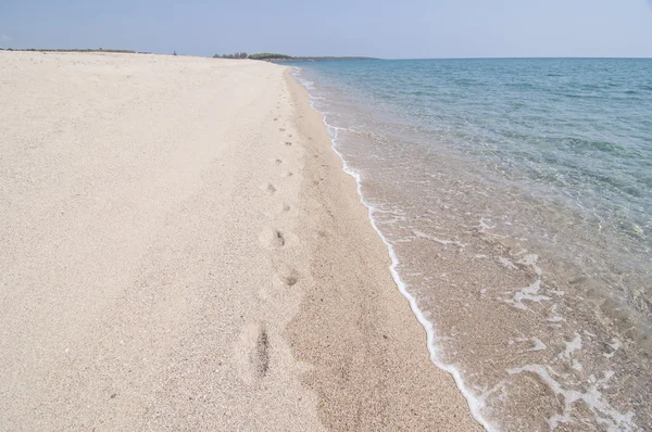 Marina di Orosei beach Stockbild