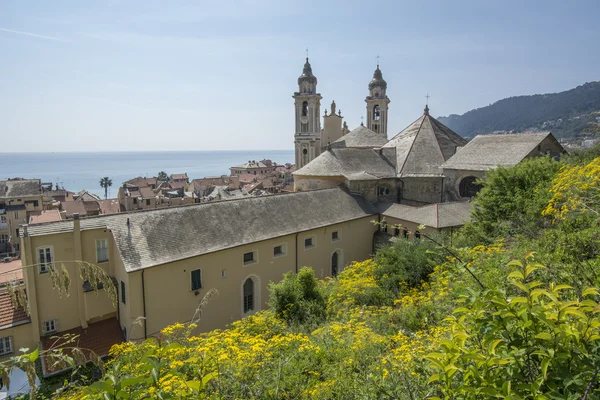 Táj felett Laigueglia — Stock Fotó