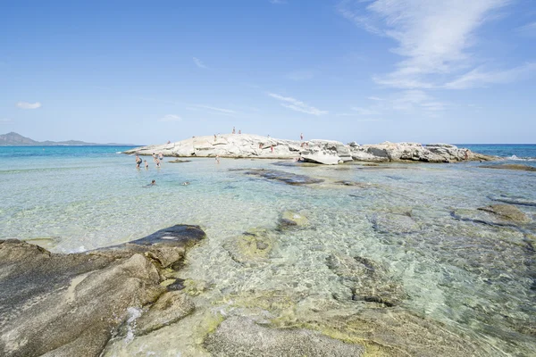 Scoglio di Peppino beach Stockbild