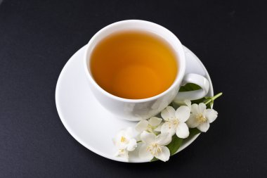 Yasemin çay bir fincan