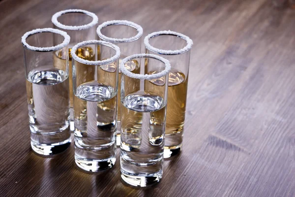 Shots of Tequila — Stock Photo, Image