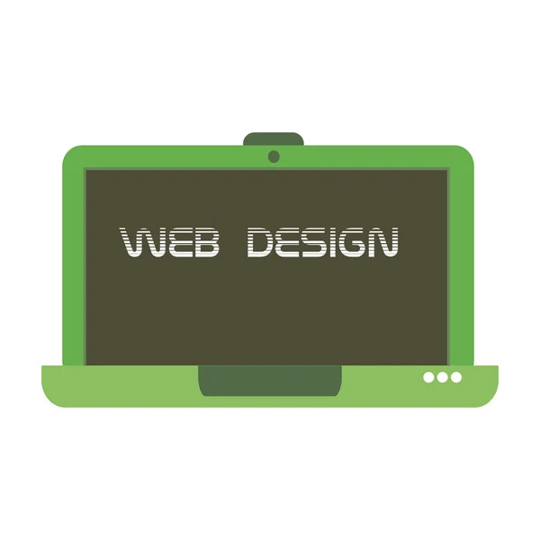 Tema de diseño web — Vector de stock