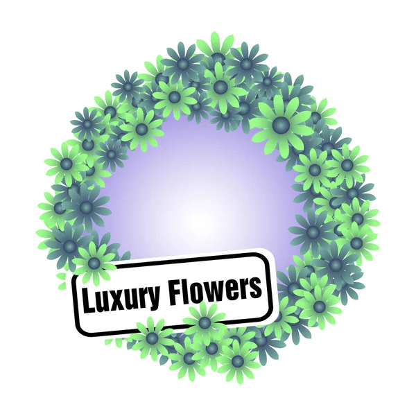 Luxury Bloemen — Stockvector