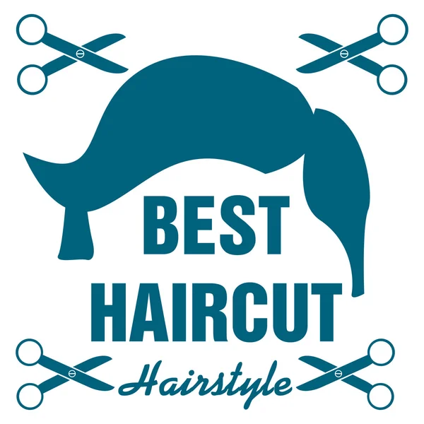 Best haircut — Stock Vector