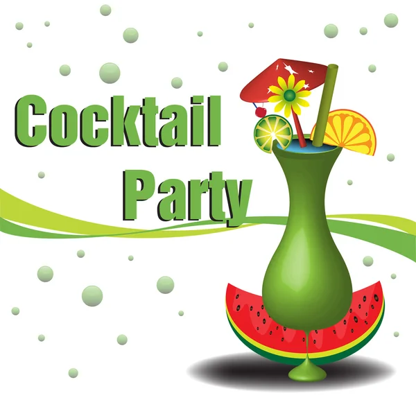 Cocktail party — Stock Vector