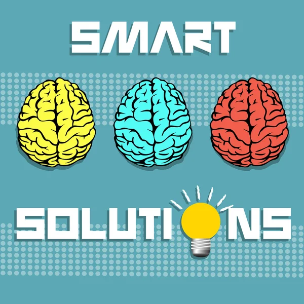 Smart solutions — Stock Vector