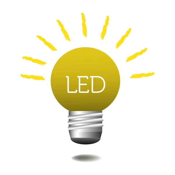 LED lampa — Stock vektor