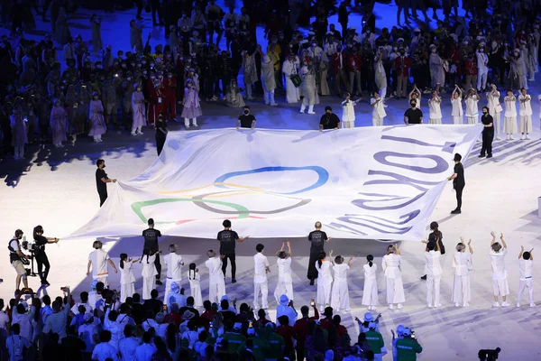 Tokyo Japan July 2021 Opening Ceremony Tokyo 2020 Olympic Games — Stok fotoğraf