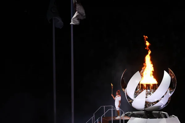 Tokyo Japan July 2021 Opening Ceremony Tokyo 2020 Olympic Games — Stock Photo, Image