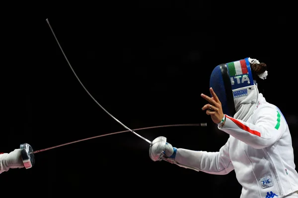 Tóquio Japão Julho 2021 Competições Esgrima Feminina Nos Jogos Olímpicos — Fotografia de Stock