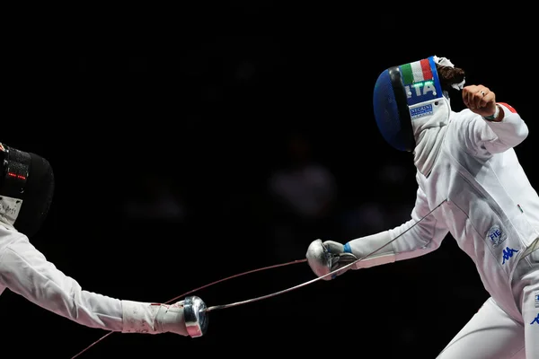 Tokyo Japan July 2021 Women Fencing Competitions Tokyo Olympics — Stock Photo, Image