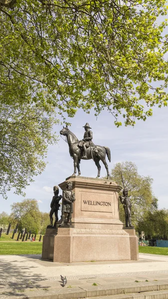 Pomnik konny księcia Wellington, Hyde Park Corner — Zdjęcie stockowe