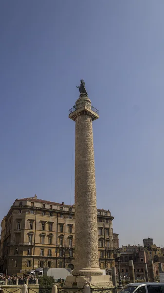 Coluna de Trajano em Roma — Fotografia de Stock