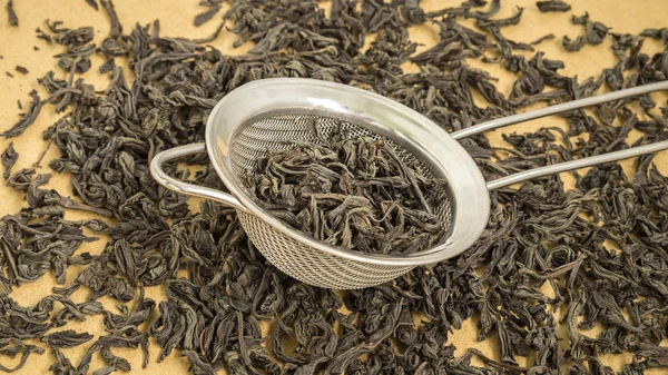 Tè nero a foglia — Foto Stock