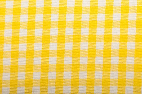 Cotton fabric texture yellow — Stock Photo, Image