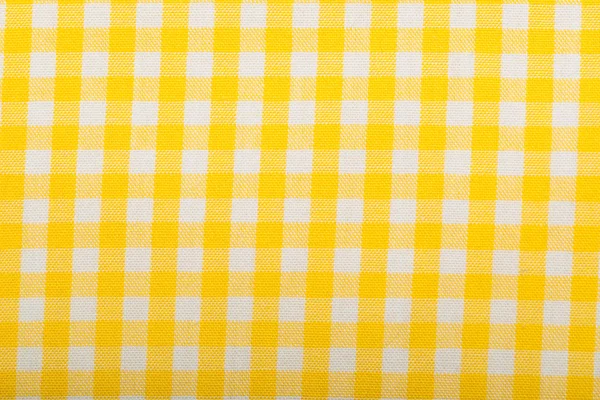 Cotton fabric texture yellow — Stock Photo, Image