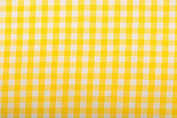 Cotton fabric texture yellow — Stock Photo, Image