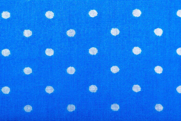 Blue cotton fabric texture — Stock Photo, Image