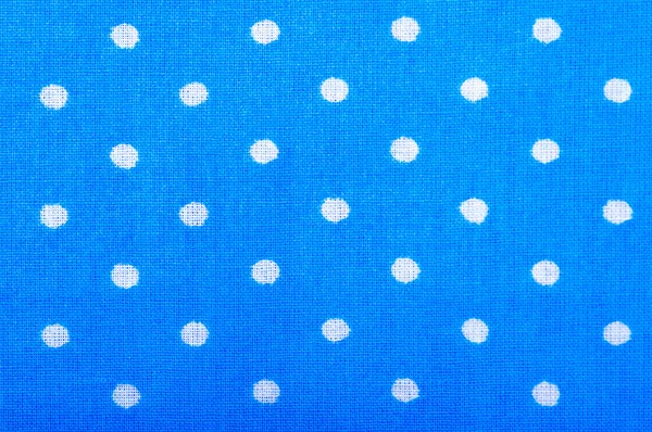 Blue cotton fabric texture — Stock Photo, Image