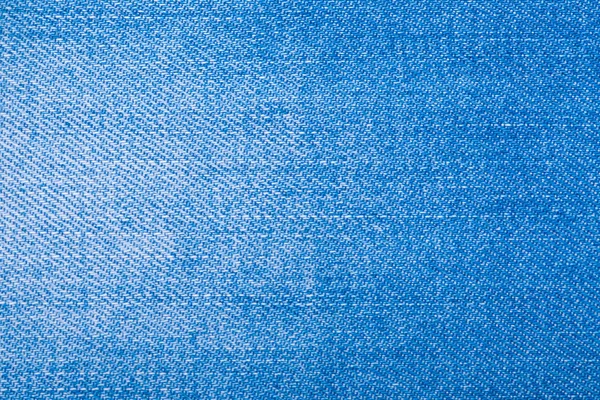 Blue jeans fabric with texture — Stock Photo, Image