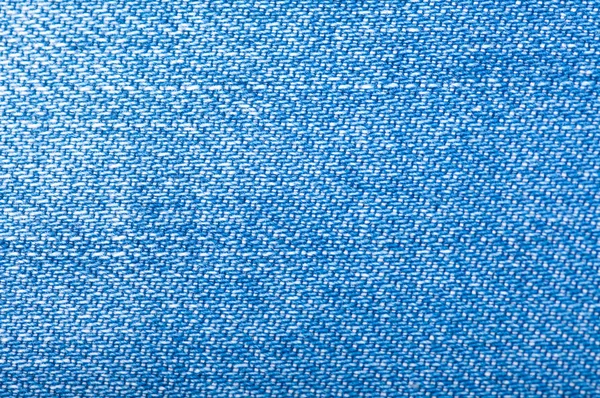 Blue jeans fabric with texture — Stock Photo, Image