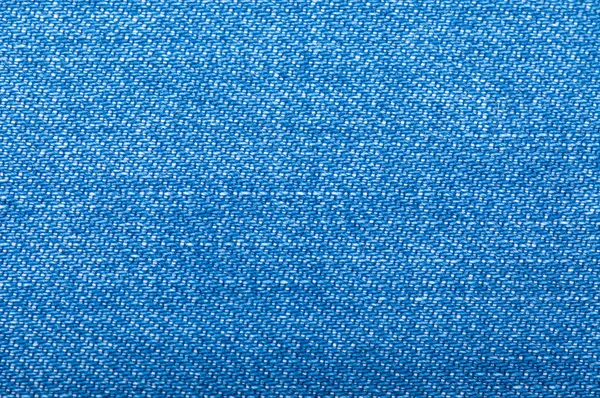 Tecido de jeans azul com textura — Fotografia de Stock