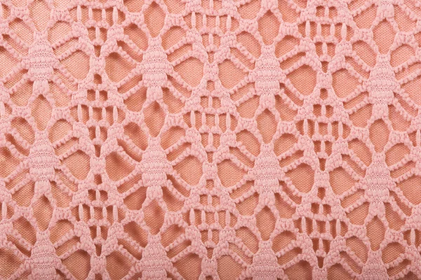 Tessuto di cotone con pizzo — Foto Stock