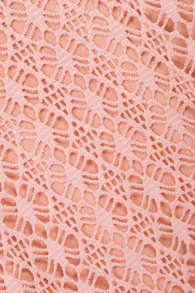 Cotton fabric with  lace — Stock Photo, Image