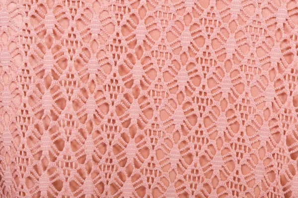 Cotton fabric with  lace — Stock Photo, Image