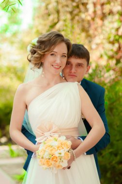 Gelin ve damat yaz Park