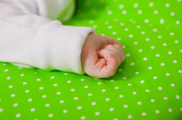 Hand of a little baby sleeping — Stock Photo, Image